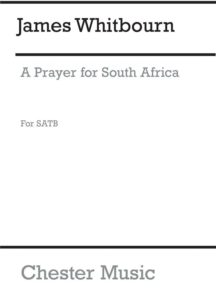 A Prayer From South Africa